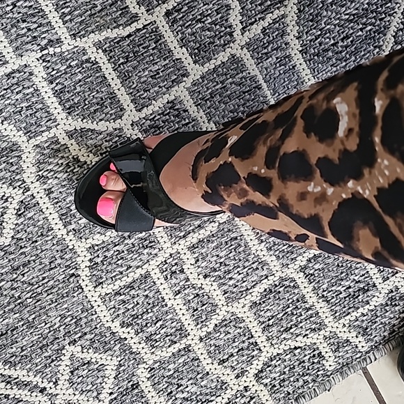 Charles platform Black shoes 9.5 - Picture 3 of 7